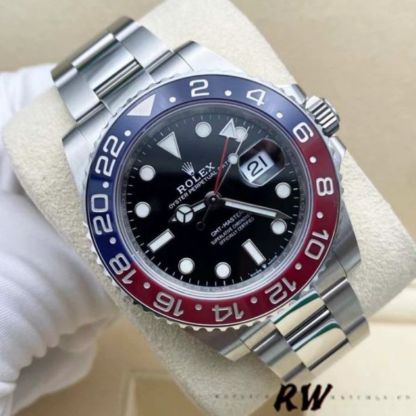Rolex GMT-Master II 126710BLRO Black Dial 40MM Mens Replica Watch - Image 3