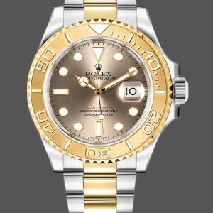 Rolex Yachtmaster 16623 Steel Yellow Gold Rhodium Grey Dial 40MM Mens Replica Watch