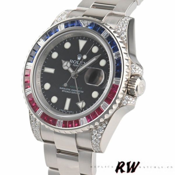 Rolex GMT Master II 116759SA Black Dial 40mm Mens Replica Watch - Image 2