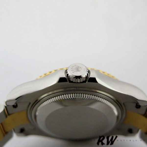 Rolex Yacht Master 168623 Steel Yellow Gold Champagne Dial 35MM Unisex Replica Watch - Image 4