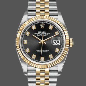Rolex Datejust 126233 Black Diamond Dial 36MM Unisex Replica Watch