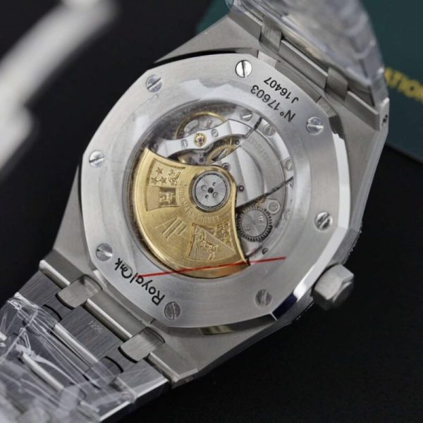 Audemars Piguet Royal Oak Iced Out Moissanite Arabic Dial Super Clone 41mm - Image 11