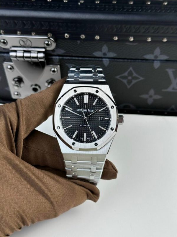 Audemars Piguet Royal Oak 15400ST Black Dial Best Replica APS Factory 41mm