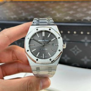 Audemars Piguet Royal Oak 15400ST Grey Dial Best Replica APS Factory 41mm