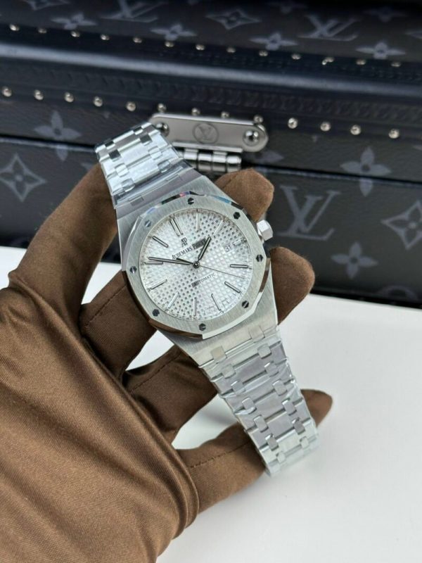 Audemars Piguet Royal Oak 15400ST White Dial Steel Best Replica APS Factory 41mm - Image 2