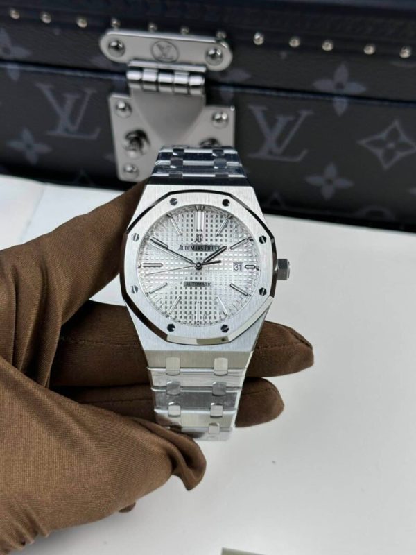 Audemars Piguet Royal Oak 15400ST White Dial Steel Best Replica APS Factory 41mm