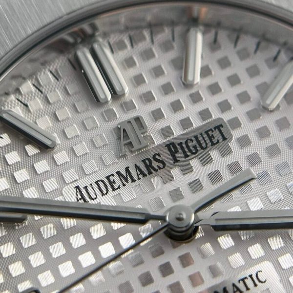 Audemars Piguet Royal Oak 15450ST White Dial Steel Bracelet Best Replica APS Factory 37mm - Image 5