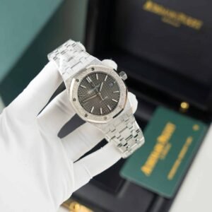 Audemars Piguet Royal Oak 15454BC Frosted Gold Grey Dial Best Replica APSF 37mm
