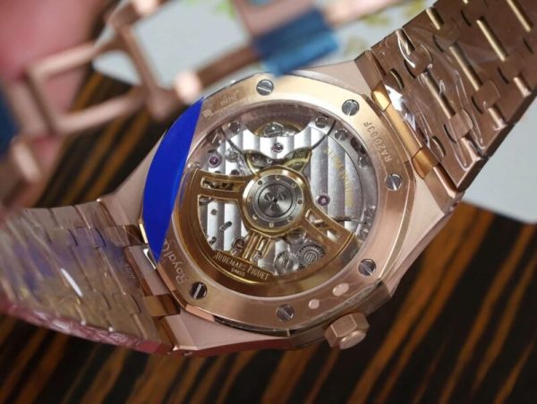 Audemars Piguet Royal Oak 15500OR Rose Gold Black Dial Super Clone APSF 41mm - Image 9