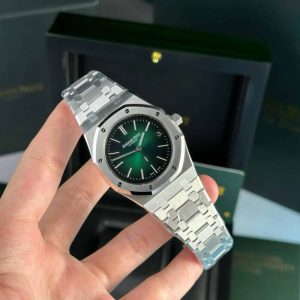 Audemars Piguet Royal Oak 16202PT Smoked Green Dial Best Replica ZF 39mm
