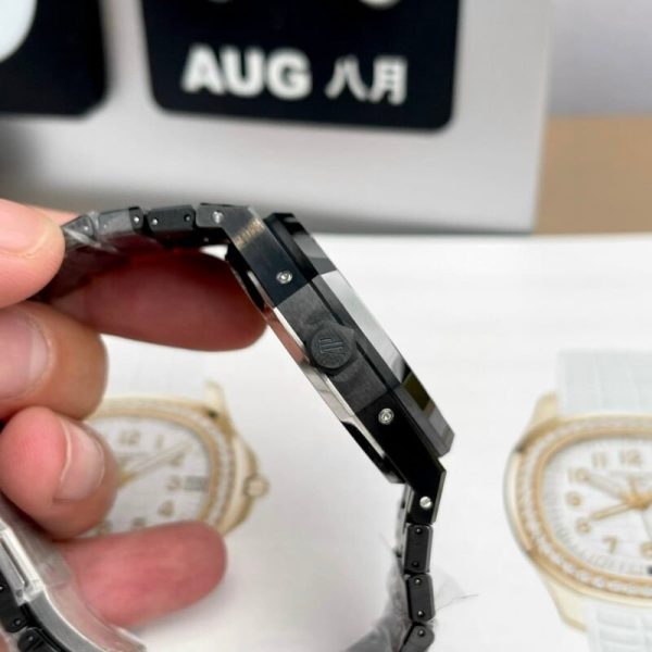 Audemars Piguet Royal Oak Perpetual Calendar 26579CE Grey Dial Black Ceramic Best Replica APSF 41mm - Image 7