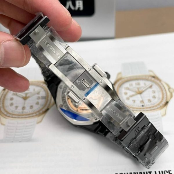 Audemars Piguet Royal Oak Perpetual Calendar 26579CE Grey Dial Black Ceramic Best Replica APSF 41mm - Image 9