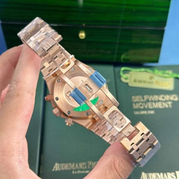 Audemars Piguet Royal Oak Chronograph 26331OR Rose Gold Brown Dial Replica IPF 41mm - Image 8