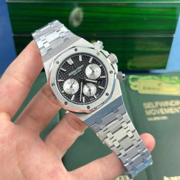 Audemars Piguet Royal Oak Chronograph 26331ST Black Dial Replica IPF 41mm - Image 2