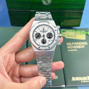 Audemars Piguet Royal Oak Chronograph 26331ST White Dial Replica IPF 41mm
