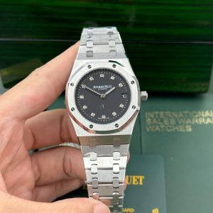 Audemars Piguet Royal Oak Jumbo Extra Thin 15206PT Black Dial Replica IPF 39mm