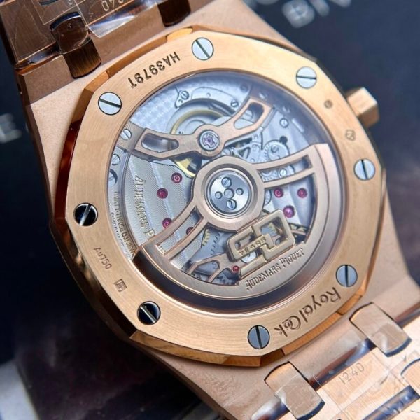 Audemars Piguet Royal Oak Jumbo Extra-thin 16202OR Smoked Grey Dial Best Replica 39mm - Image 9