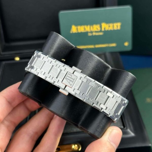 Audemars Piguet Royal Oak Jumbo Extra Thin 16202ST Blue Dial Best Replica 39mm - Image 11