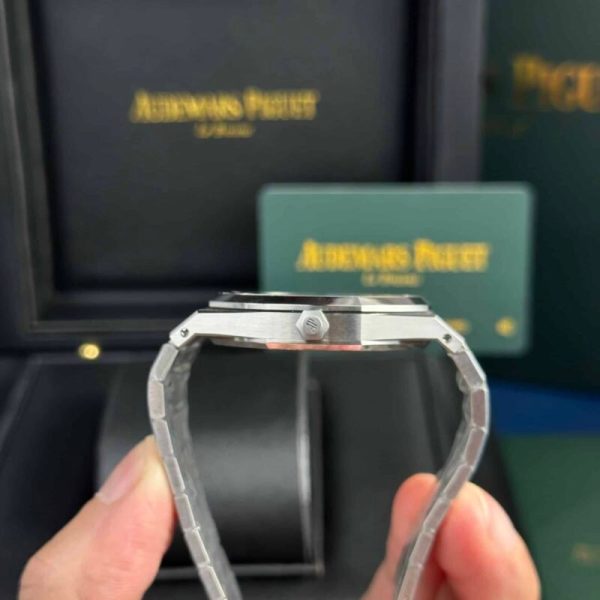 Audemars Piguet Royal Oak Jumbo Extra Thin 16202ST Blue Dial Best Replica 39mm - Image 7