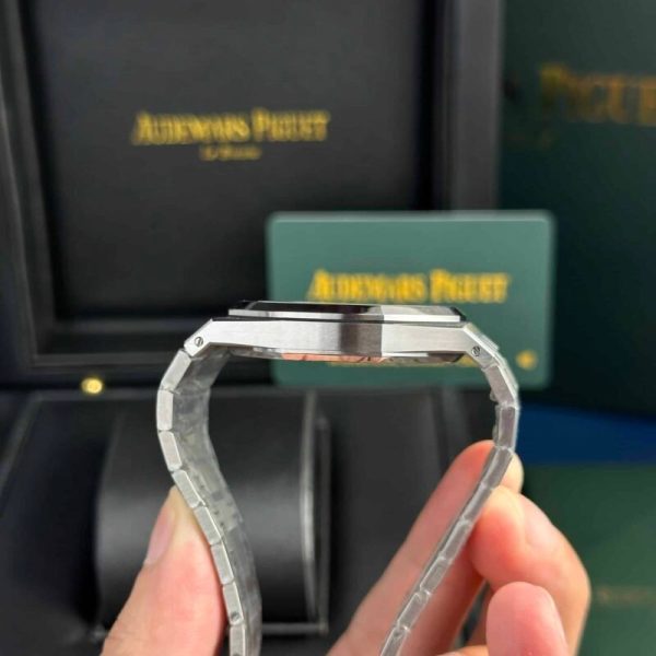 Audemars Piguet Royal Oak Jumbo Extra Thin 16202ST Blue Dial Best Replica 39mm - Image 8
