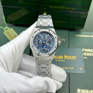 Audemars Piguet Royal Oak Perpetual Calendar 26574ST Blue Dial Best Quality Replica 41mm