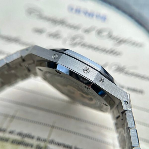 Audemars Piguet Royal Oak Perpetual Calendar 26574ST Black Dial Replica 41mm - Image 6
