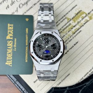 Audemars Piguet Royal Oak Perpetual Calendar 26574ST Black Dial Replica 41mm
