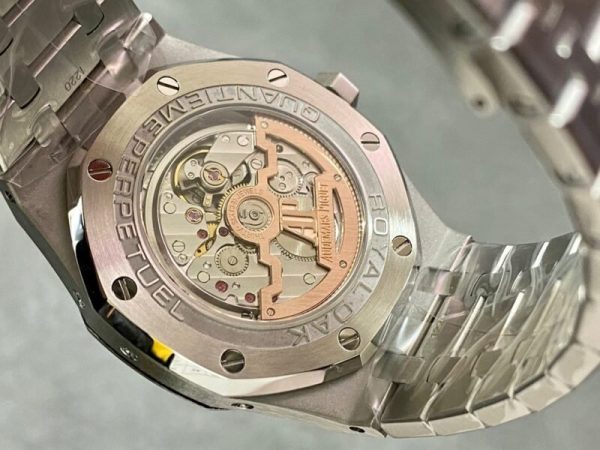 Audemars Piguet Royal Oak Perpetual Calendar 26615TI Salmon Dial Top Quality Replica 41mm - Image 7