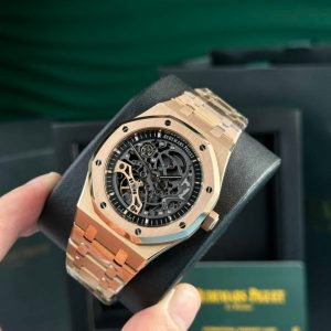 Audemars Piguet Royal Oak Skeleton 15407OR Best Replica APS 41mm