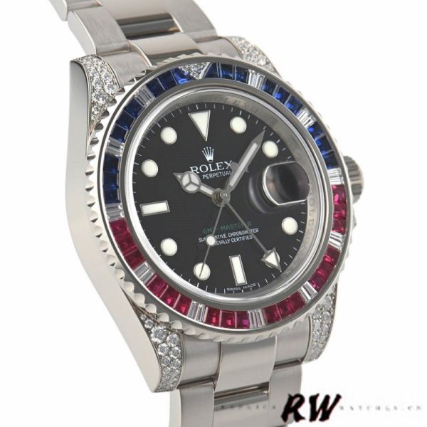 Rolex GMT Master II 116759SA Black Dial 40mm Mens Replica Watch - Image 3