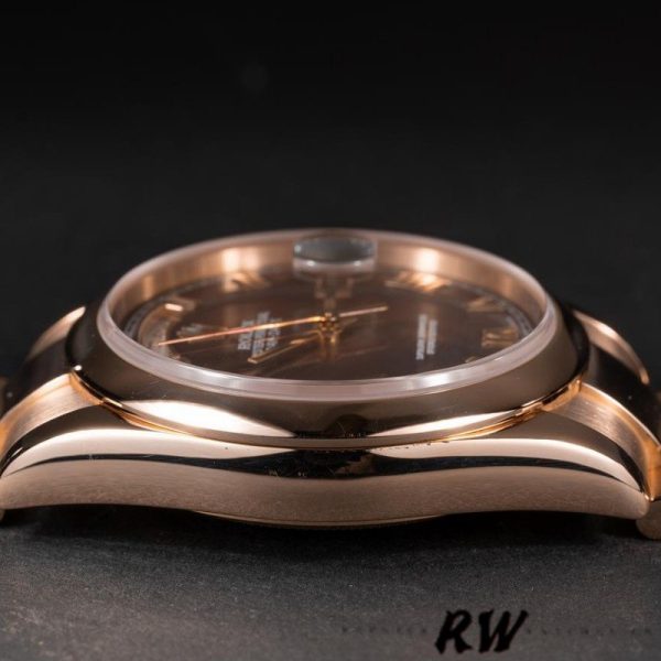 Rolex Day-Date 118205 MOP Roman numeral Dial 36mm Unisex Replica Watch - Image 4