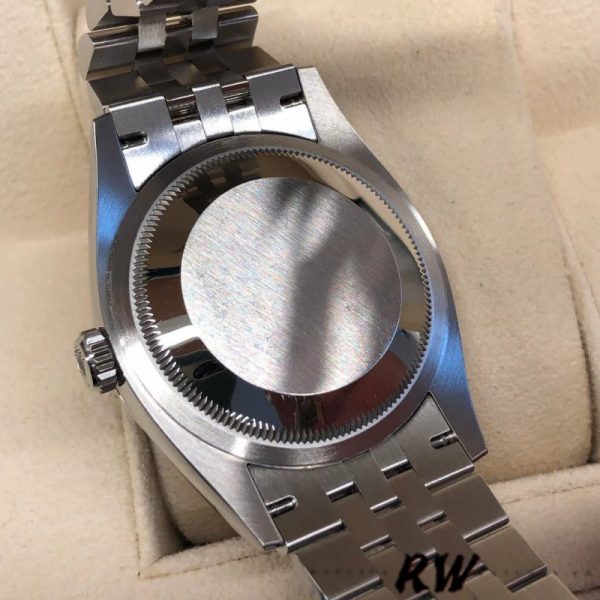 Rolex Datejust 126234 Fluted Bezel Black Diamond Dial 36MM Unisex Replica Watch - Image 4