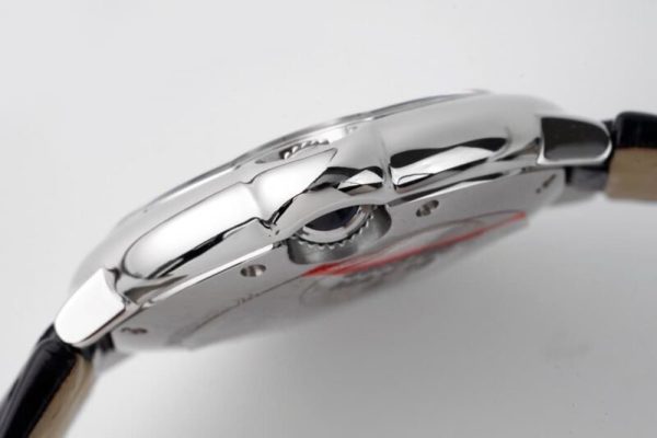 Cartier Ballon Bleu W6920085 White Dial Leather Quartz Movement Best Replica AF 33mm - Image 5
