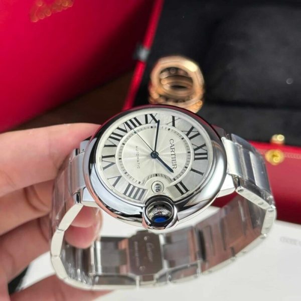 Cartier Ballon Bleu W69012Z4 White Dial Best Replica 42mm - Image 3