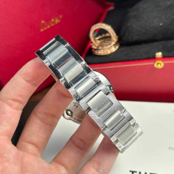 Cartier Ballon Bleu W69012Z4 White Dial Best Replica 42mm - Image 9