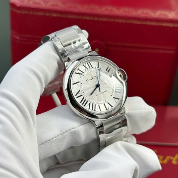 Cartier Ballon Bleu WSBB0048 Automatic Steel Lady Watch Best Replica AF 36mm - Image 3