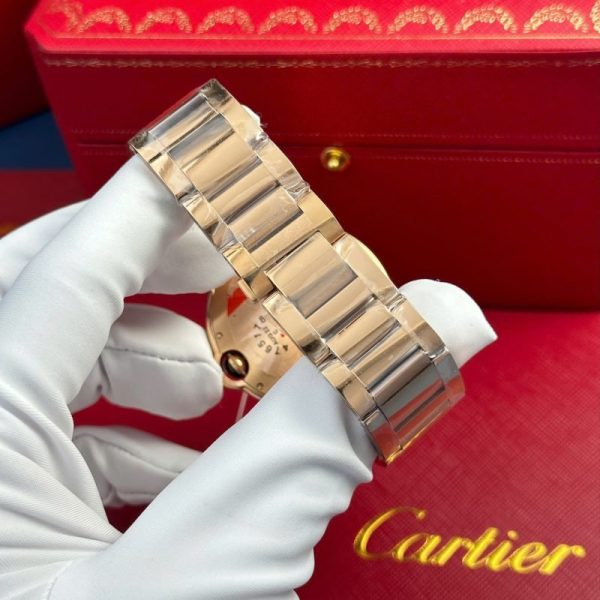 Cartier Ballon Bleu WGBB0039 Rose Gold White Dial Best Replica AF 42mm - Image 9