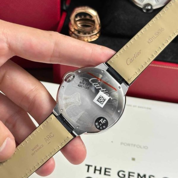 Cartier Ballon Bleu WSBB0026 White Dial Leather Men Watch Best Replica AF 42mm
400 USD - Image 10