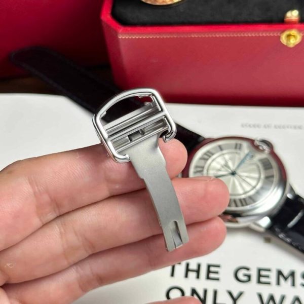 Cartier Ballon Bleu WSBB0026 White Dial Leather Men Watch Best Replica AF 42mm
400 USD - Image 11