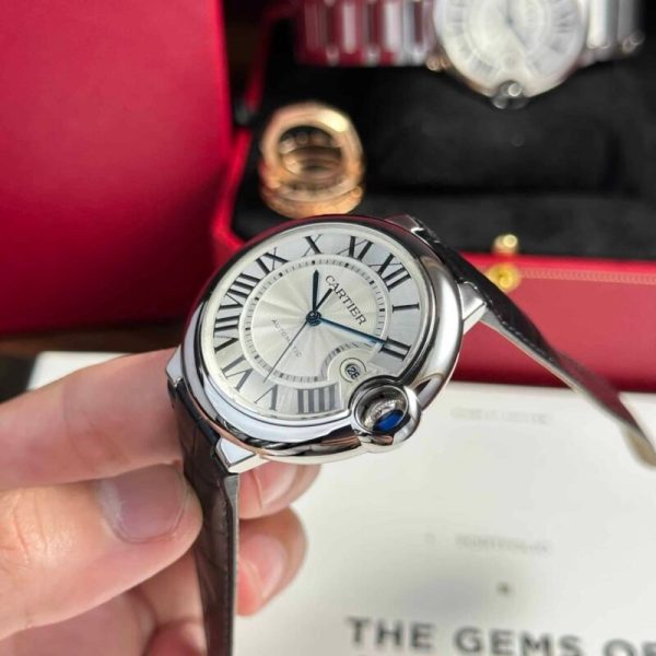 Cartier Ballon Bleu WSBB0026 White Dial Leather Men Watch Best Replica AF 42mm
400 USD - Image 3