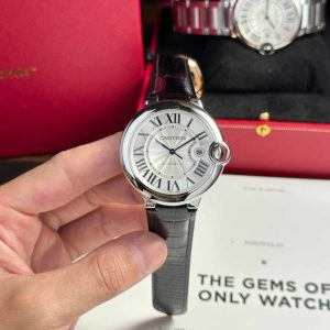 Cartier Ballon Bleu WSBB0026 White Dial Leather Men Watch Best Replica AF 42mm
400 USD