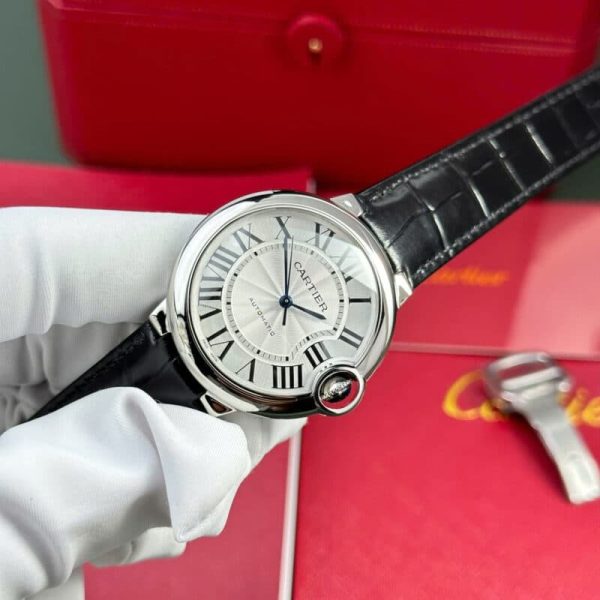Cartier Ballon Bleu Automatic WSBB0028 Steel Lady Watch Best Replica AF 36mm - Image 3