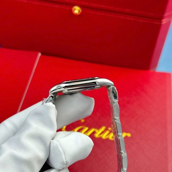 Cartier Panth??re Steel Ladies MOP Dial Best Replica AF 27mm x 36mm - Image 5