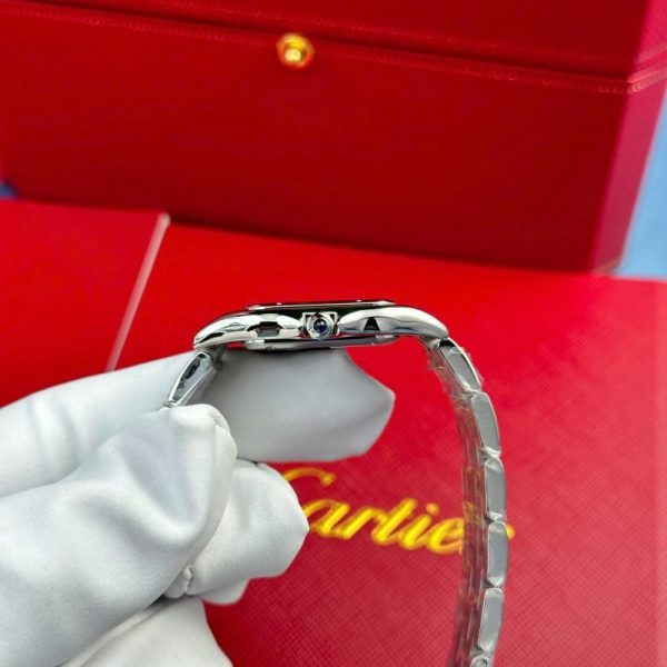 Cartier Panth??re Steel Ladies MOP Dial Best Replica AF 27mm x 36mm - Image 6
