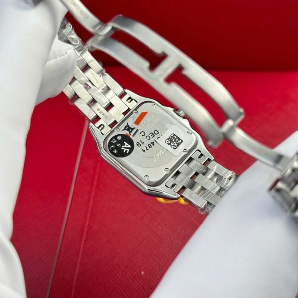 Cartier Panth??re Steel Ladies MOP Dial Best Replica AF 27mm x 36mm - Image 7