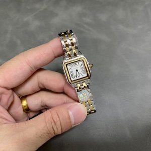 Cartier Panth??re de Cartier Small Model Two Tone Yellow Gold White Dial Best Replica BVF 23mm x 30mm