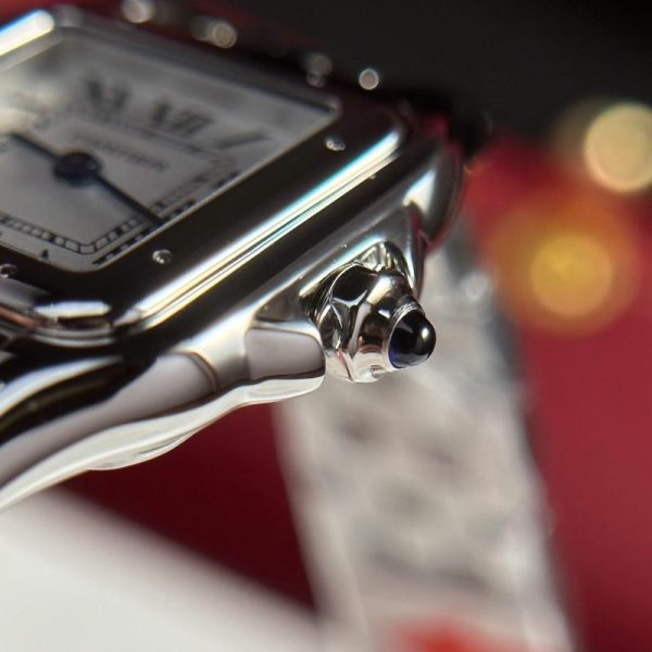 Cartier Panth??re de Cartier Steel Small Model White Dial Best Replica BVF 23mm x 30mm - Image 5