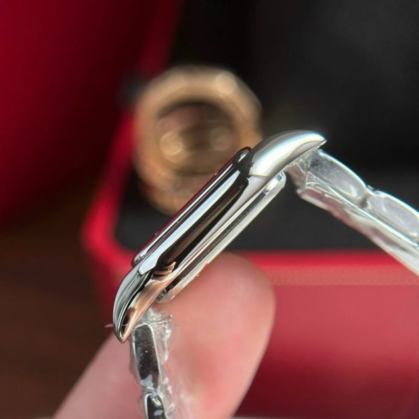 Cartier Panth??re de Cartier Steel Small Model White Dial Best Replica BVF 23mm x 30mm - Image 6