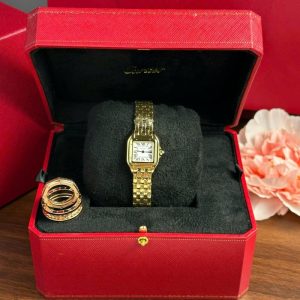 Cartier Panth??re WGPN0047 Ladies Small Model Yellow Gold Replica BVF 23mm x 30mm