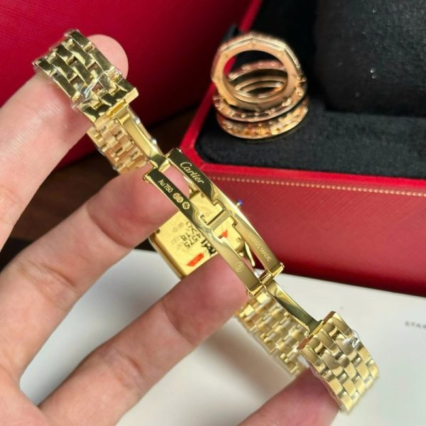 Cartier Panth??re WGPN0047 Ladies Small Model Yellow Gold Replica BVF 23mm x 30mm - Image 8